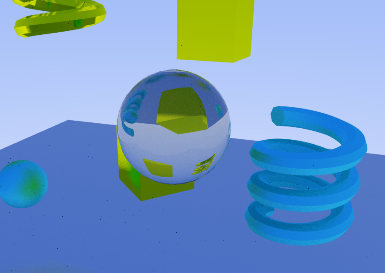 Raytracer screen shot